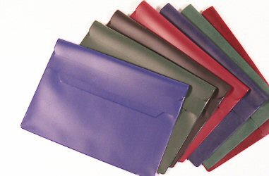 T256 Document Wallets for A5 paper produced in standard and deluxe colours.